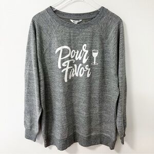 🔻 Wildfox | Gray Pour Favor Top M